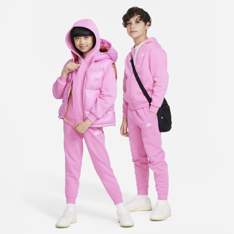 Nike Sportswear Club Fleece, Rosa Juguetón/Blanco, hi-res