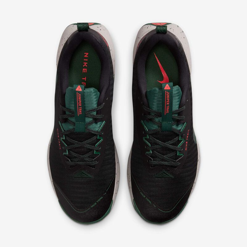 Nike Juniper Trail 3, Negro/Abeto/Carmesí brillante/Negro, hi-res
