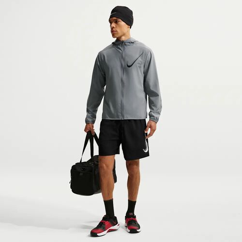 Shorts de 18cm Nike, Negro/Blanco, hi-res