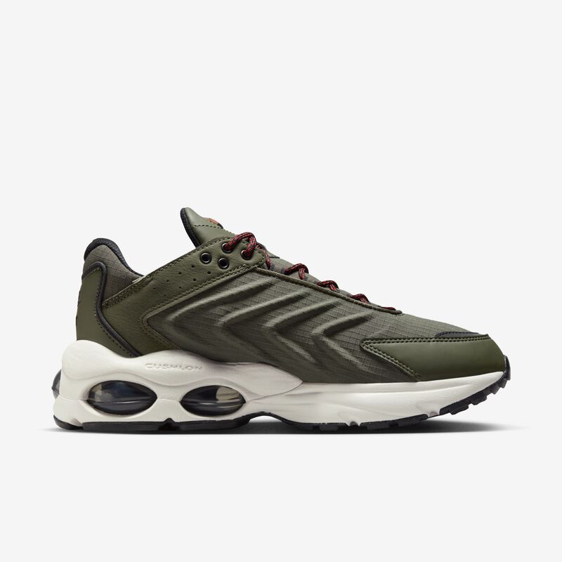 Nike Air Max TW, Caqui militar/Fantasma/Naranja fuerte/Negro, hi-res