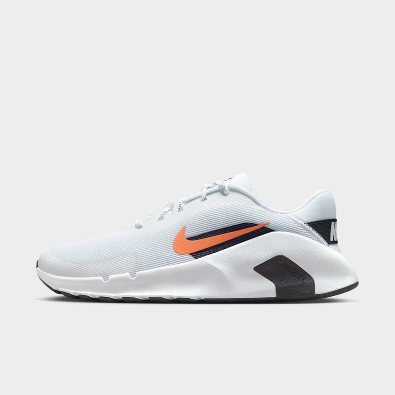 Nike Flex Train, Blanco/Negro/Naranja seguridad, hi-res