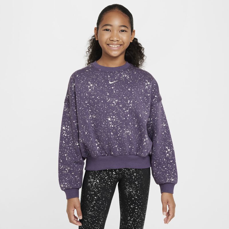 Nike Sportswear Club Fleece, Pasa Oscura/Plata Metalizada, hi-res