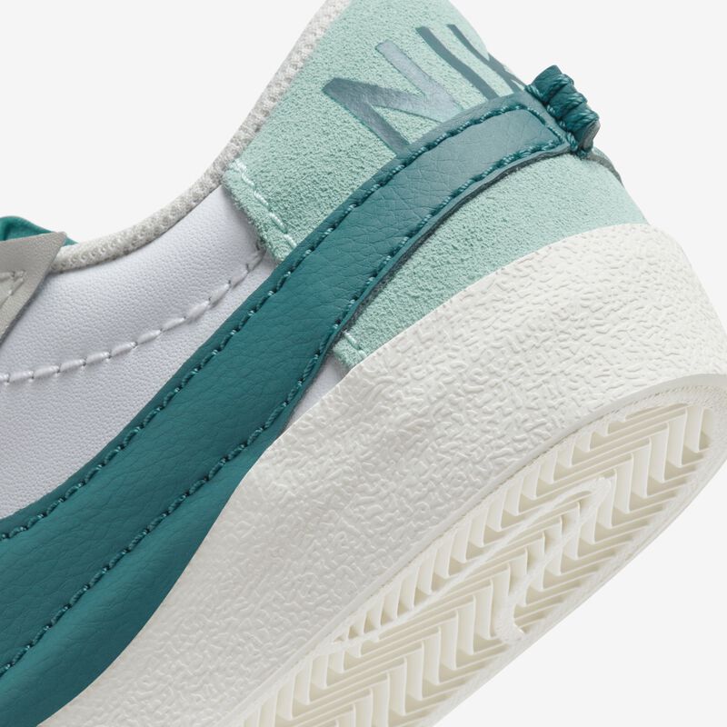 Nike Blazer Low '77 Jumbo, Blanco Cumbre/Cristal Marino/Mineral/Geoda azul turquesa, hi-res