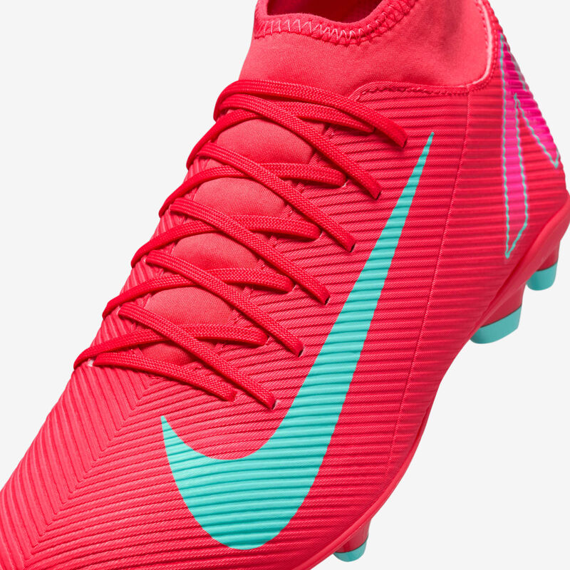 Nike Mercurial Superfly 10 Club, Brasa Resplandor/Verde Aurora, hi-res