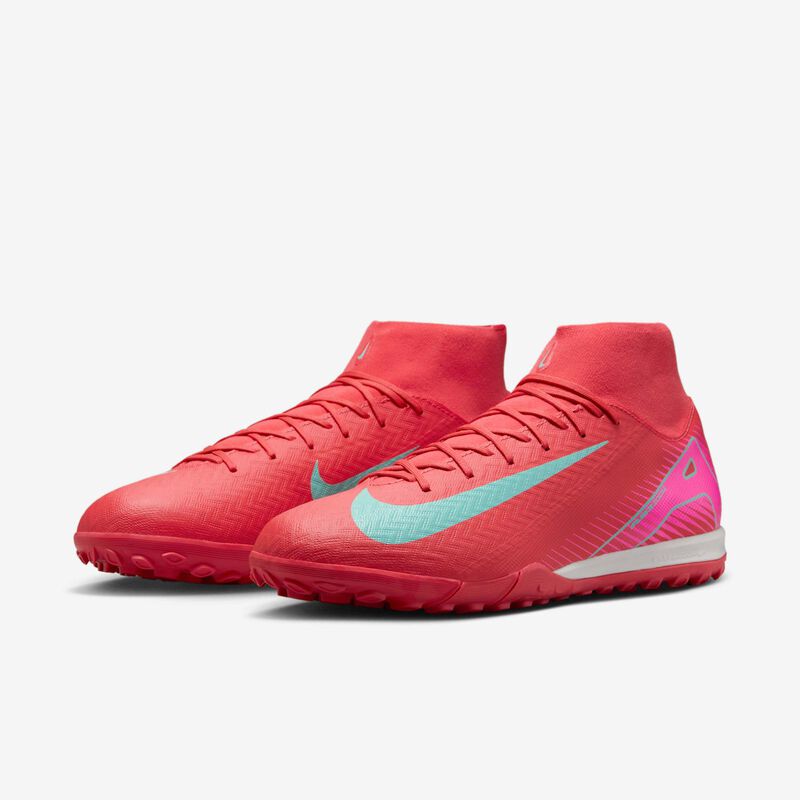 Nike Mercurial Superfly 10 Academy, Brasa Resplandor/Verde Aurora, hi-res