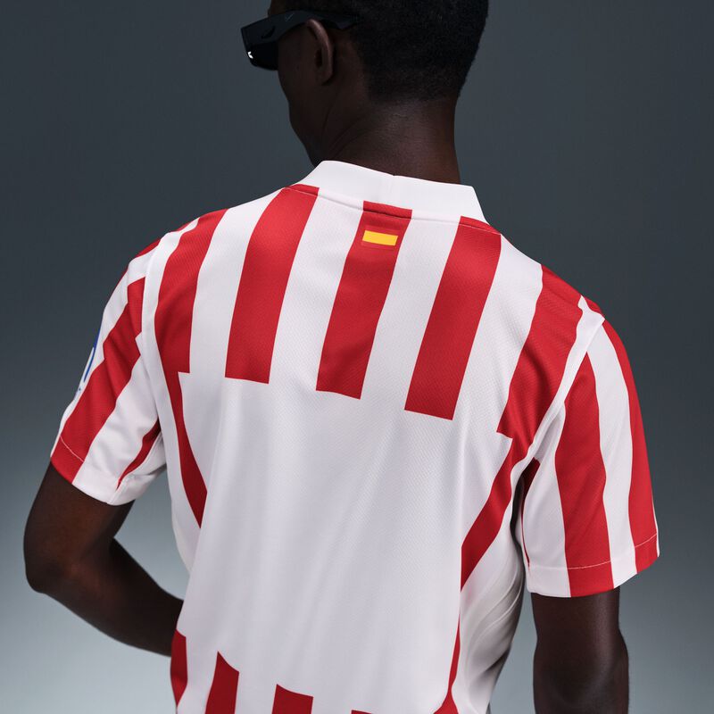 Atlético Madrid 2025/26 Stadium Home, Rojo deportivo/Blanco/Hiperreal, hi-res