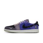 Air Jordan 1 Retro Low OG "Zion Williamson Voodoo", Regency P&uacute;rpura/Vapor Verde-Negro, hi-res