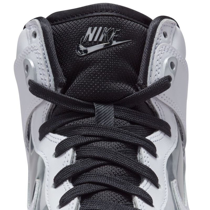 Nike Dunk High SE, Blanco/Plata metalizado/Negro/Blanco, hi-res
