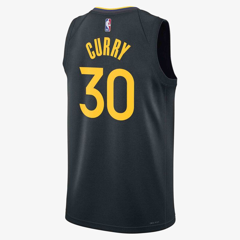 Stephen Curry Golden State Warriors 2024/25 Statement Edition, Negro, hi-res