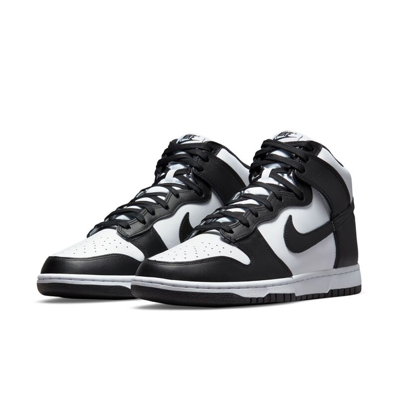 Nike Dunk High Retro, Blanco/Naranja total/Negro, hi-res