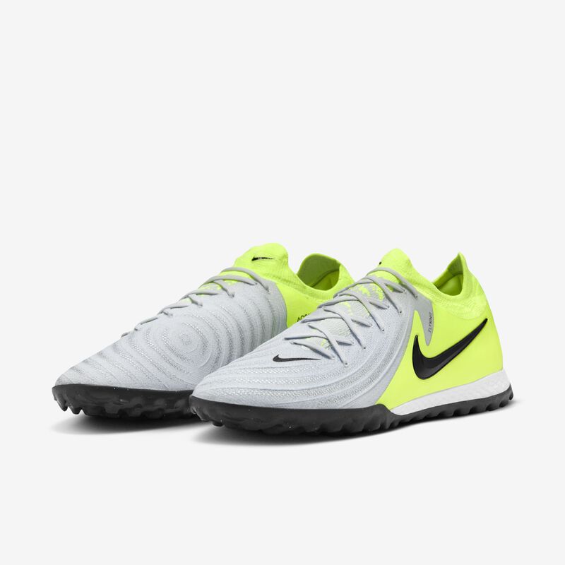 Nike Phantom GX 2 Pro, Plata Metalizada/Negro-Voltio, hi-res