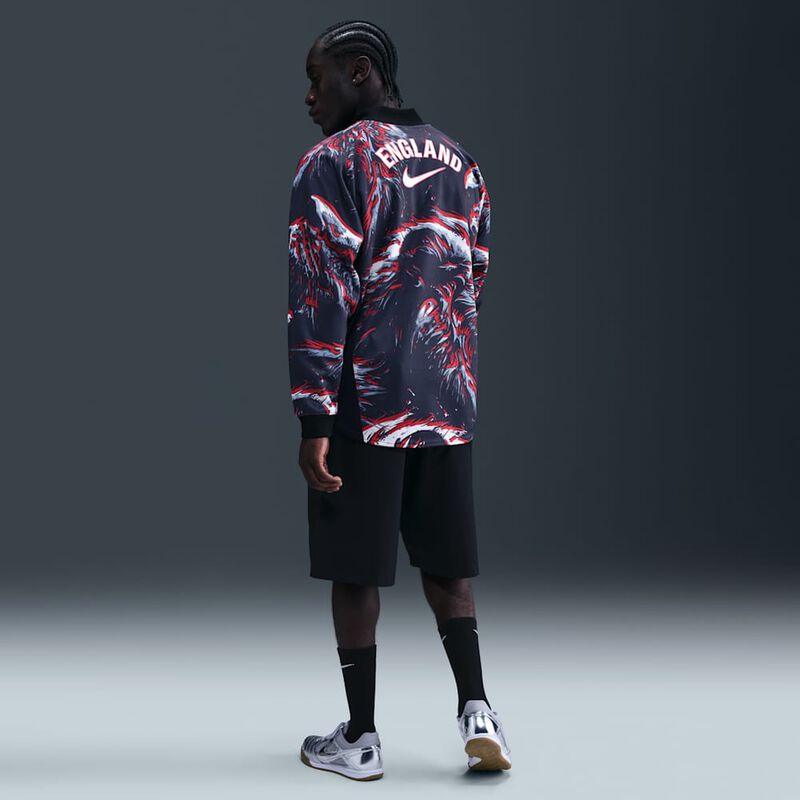 Inglaterra Authentic Goalkeeper, Negro/Obsidiana/Blanco, hi-res