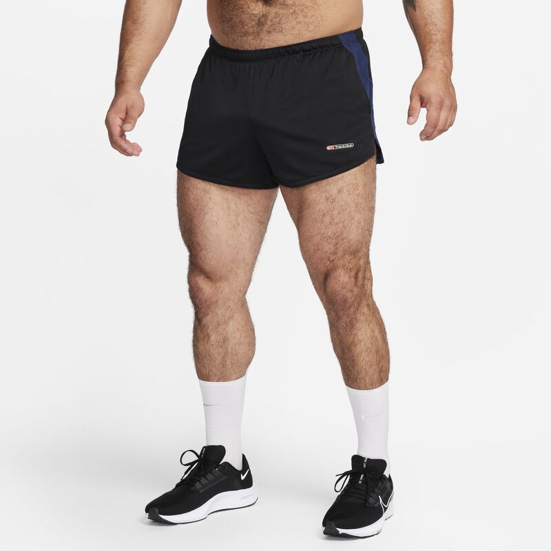 Nike Track Club, Negro/Azul marino medianoche/Blanco cumbre, hi-res