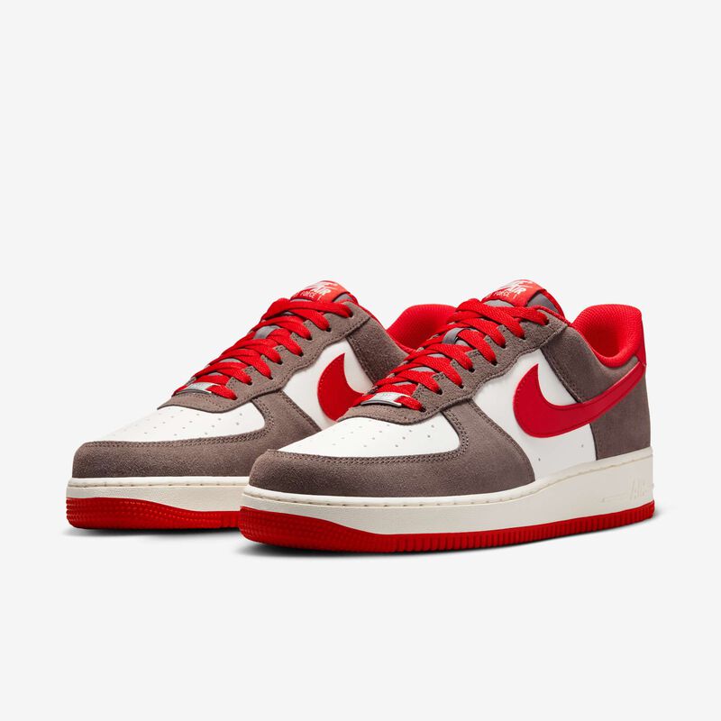 Nike Air Force 1 '07 LV8, Cueva/Vela/Rojo Universitario, hi-res