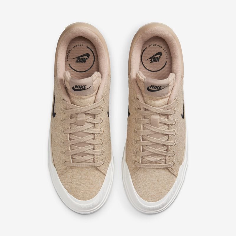 Nike Court Legacy Lift, Cáñamo/Vela/Deriva de arena/Negro, hi-res