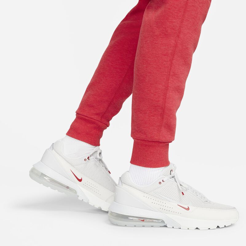 Nike Sportswear Tech Fleece, Rojo universitario claro jaspeado/Negro, hi-res