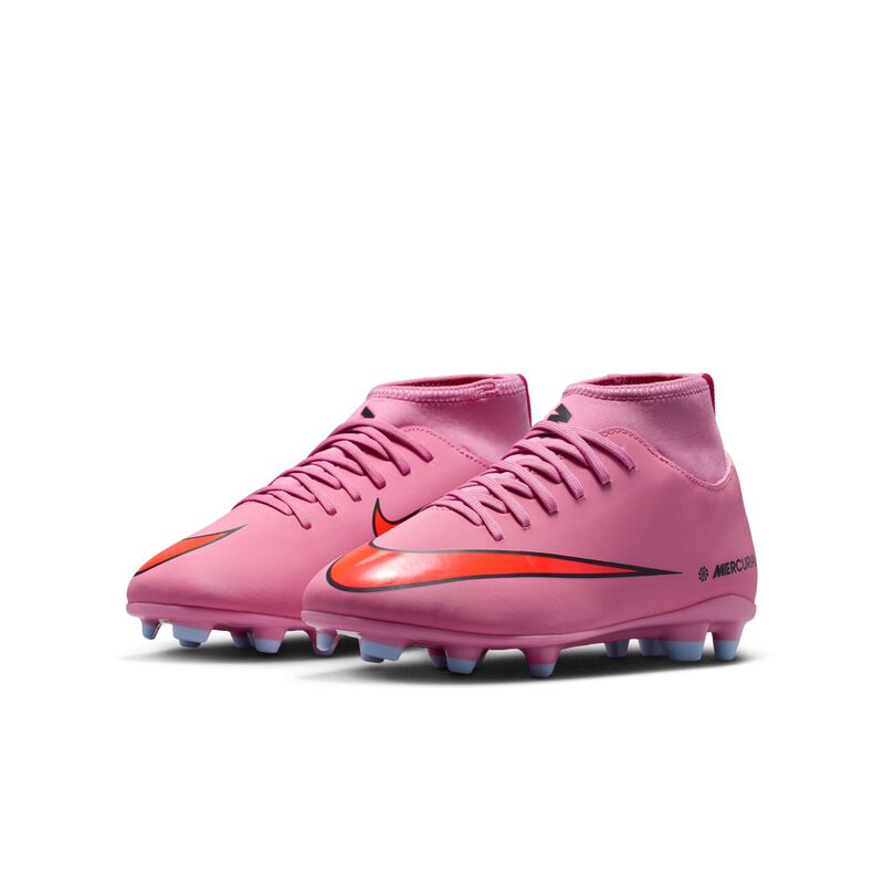Nike Jr. Mercurial Superfly 10 Club, Flamenco Mágico/Carmesí Total/Negro, hi-res