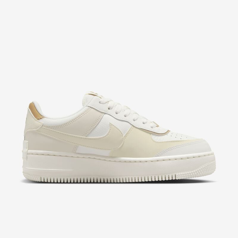 Nike Air Force 1 Shadow, Vela/Oro Metalizado-Leche De Coco, hi-res