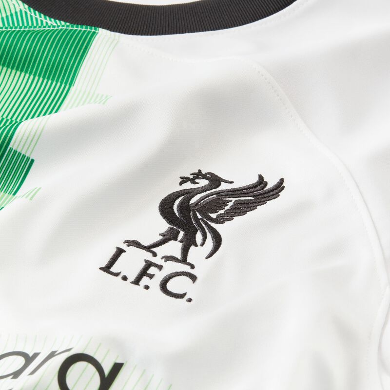 Liverpool FC visitante 2023/24 Stadium, Blanco/Chispa Verde/Negro, hi-res