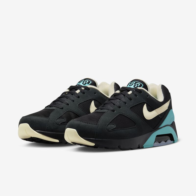 Nike Air 180, Negro/Cactus Empolvado/Alabastro, hi-res