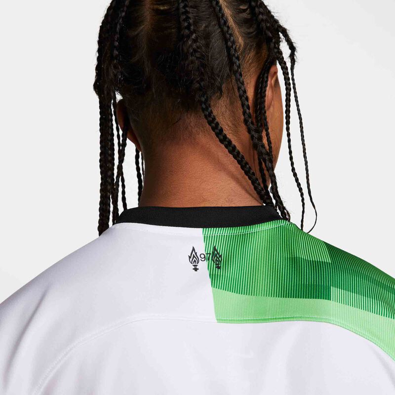 Liverpool FC visitante 2023/24 Stadium, Blanco/Chispa Verde/Negro, hi-res
