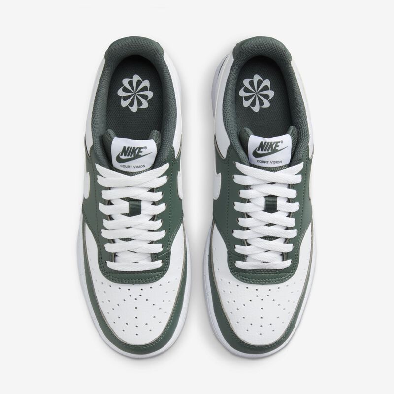 Nike Court Vision Low Next Nature, Verde Vintage/Blanco, hi-res