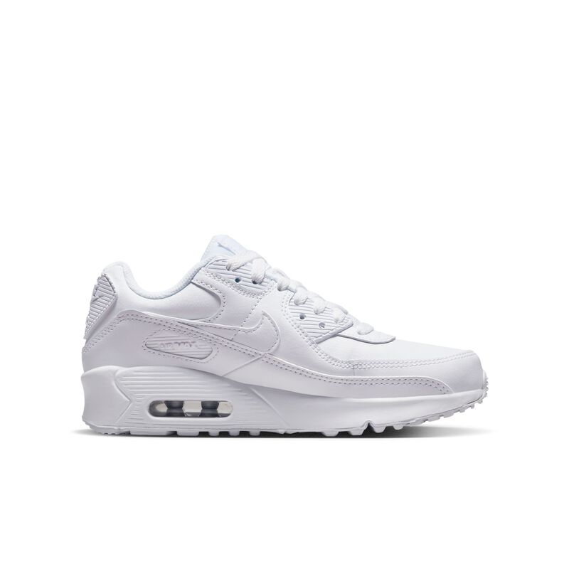 Nike Air Max 90 LTR, Blanco/Plata metalizado/Blanco/Blanco, hi-res