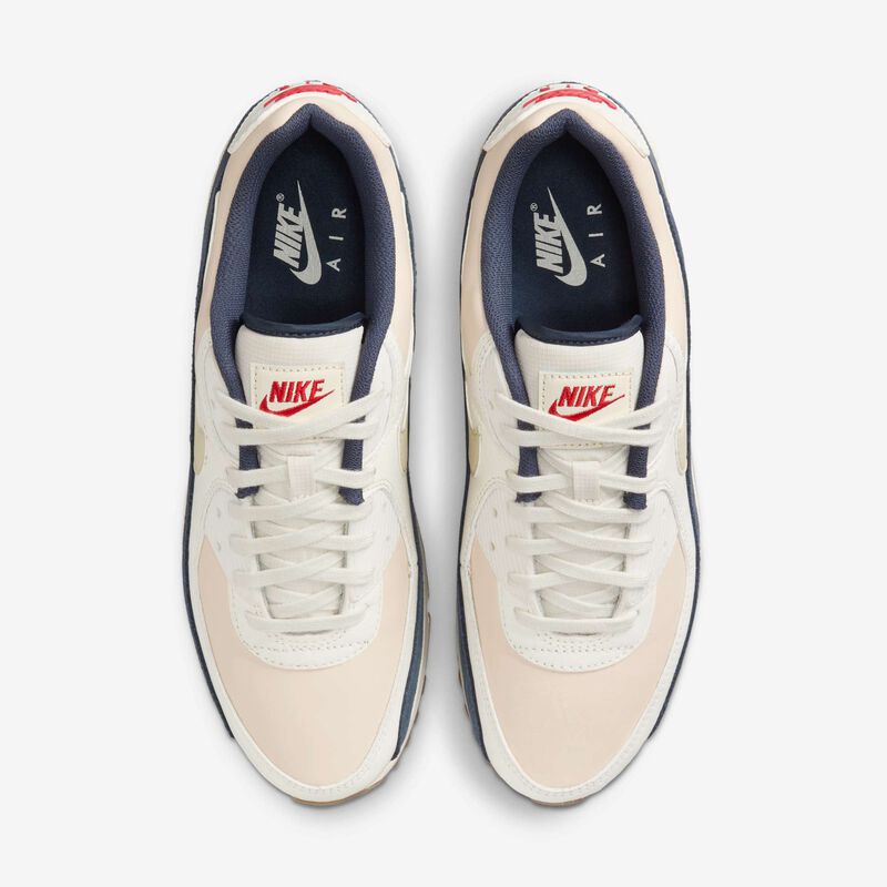 Nike Air Max 90, Marfil pálido/Trueno azul/Vela/Caqui claro, hi-res