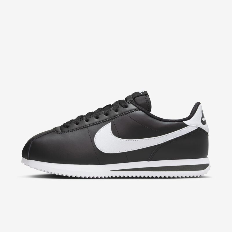 Nike Cortez Leather, Negro/Blanco, hi-res