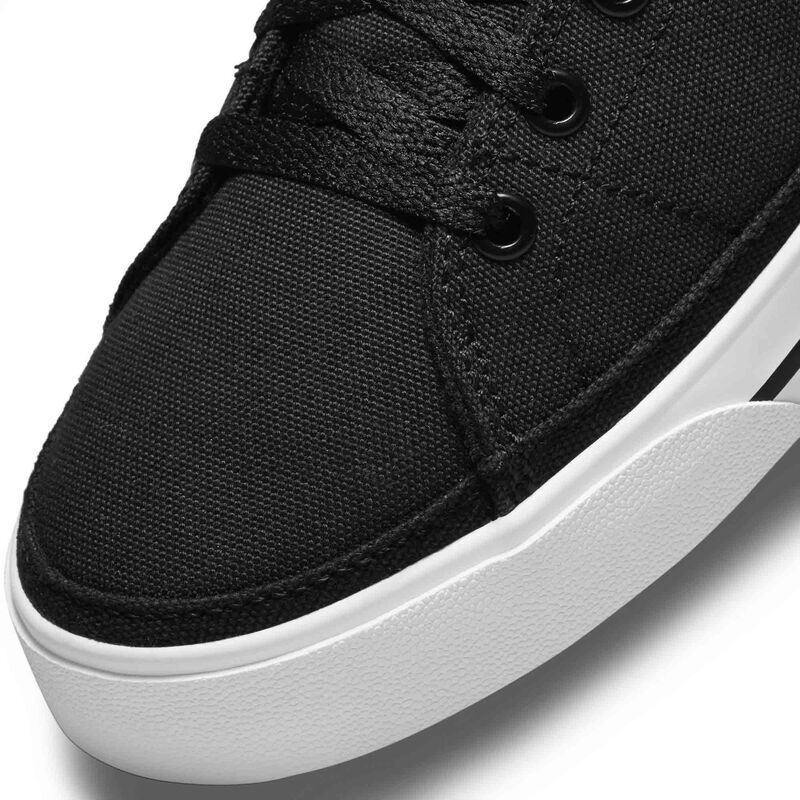 Nike Court Legacy Canvas Mid, Negro/Naranja team/Blanco, hi-res
