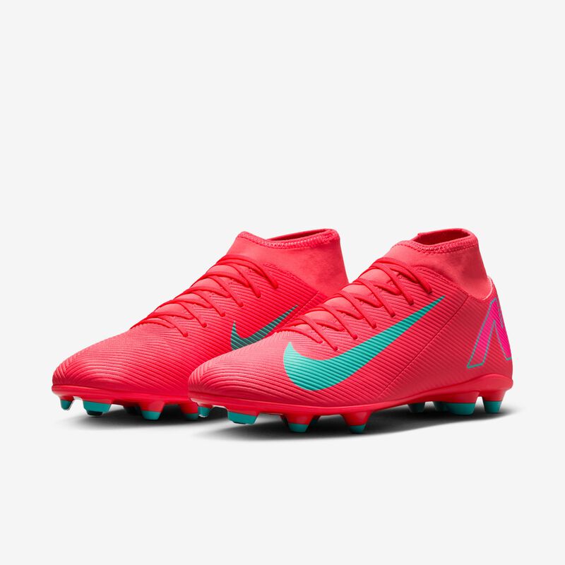 Nike Mercurial Superfly 10 Club, Brasa Resplandor/Verde Aurora, hi-res