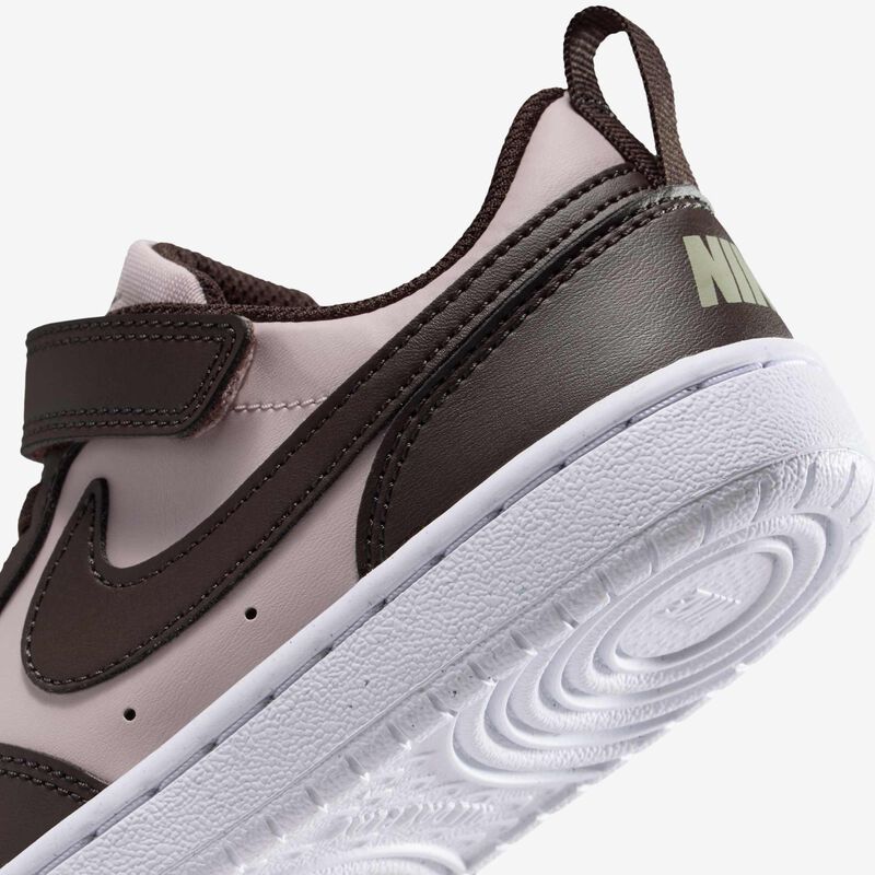 Nike Court Borough Low Recraft, Partícula Rosa/Light Army/Blanco/Marrón Aterciopelado, hi-res