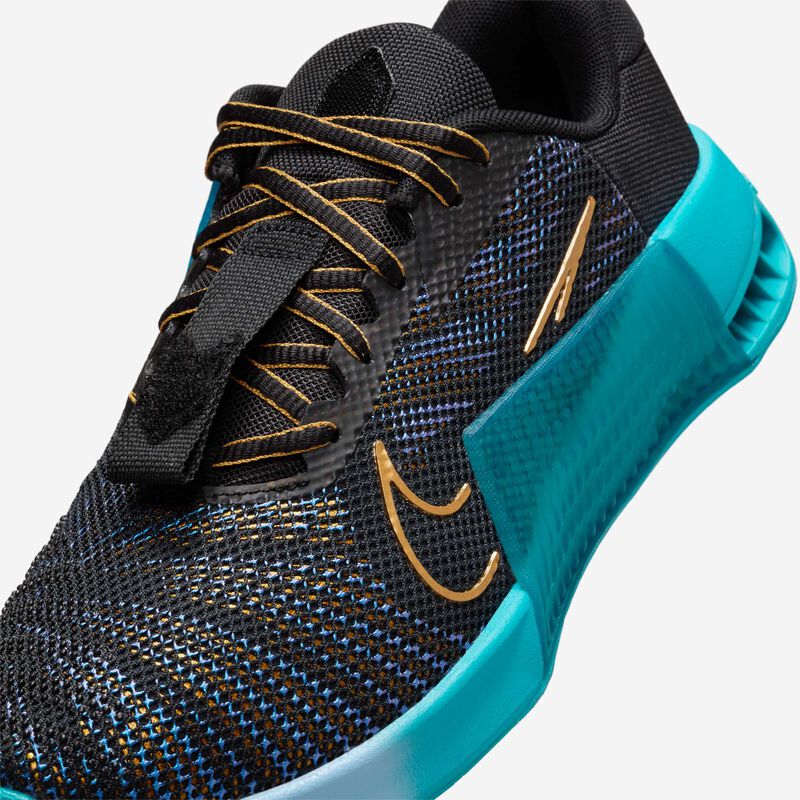 Nike Metcon 9 AMP, Negro/Cactus Polvoriento/Azul Psíquico/Negro, hi-res
