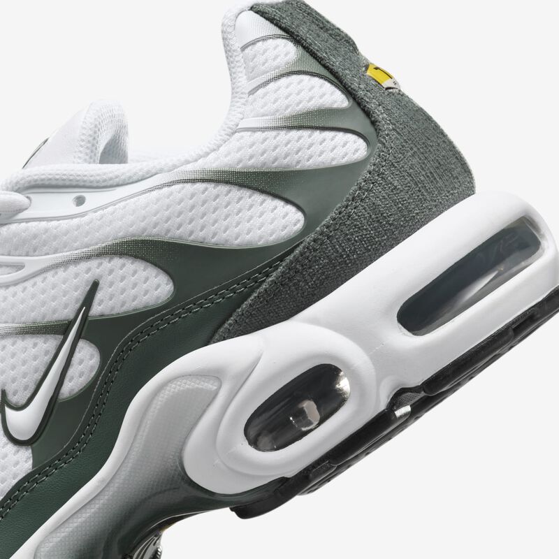 Nike Air Max Plus Premium, Blanco/Verde Vintage/Tostado Británico Claro, hi-res