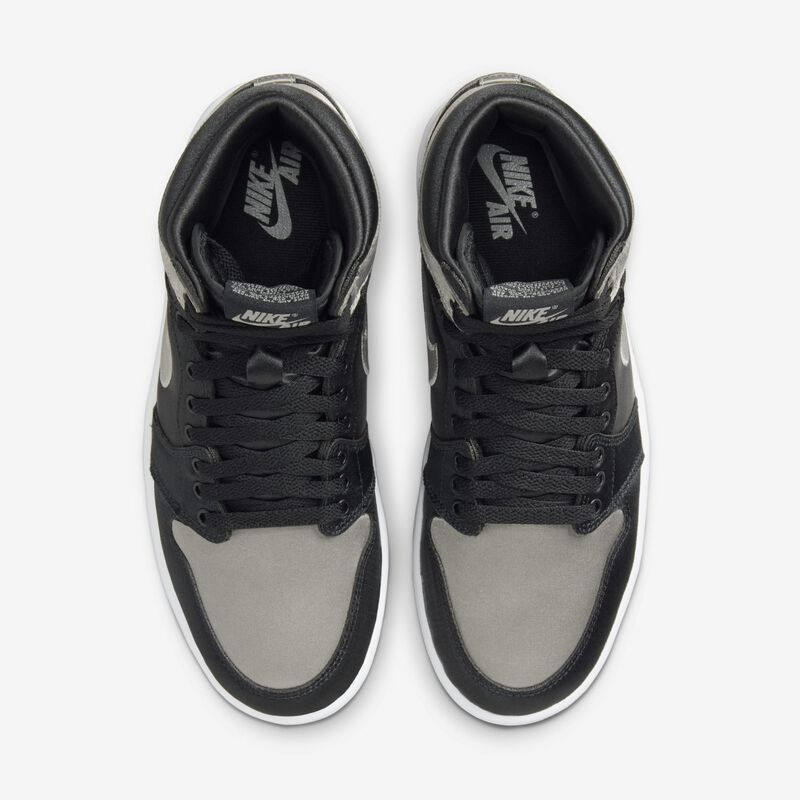 Air Jordan 1 Retro High OG "Satin Shadow", Negro/Blanco/Gris Medio, hi-res