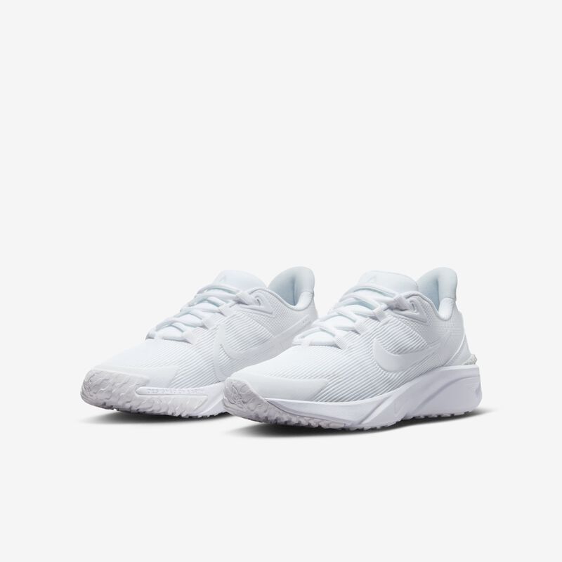 Nike Star Runner 4, Blanco/Blanco/Platino puro/Blanco, hi-res