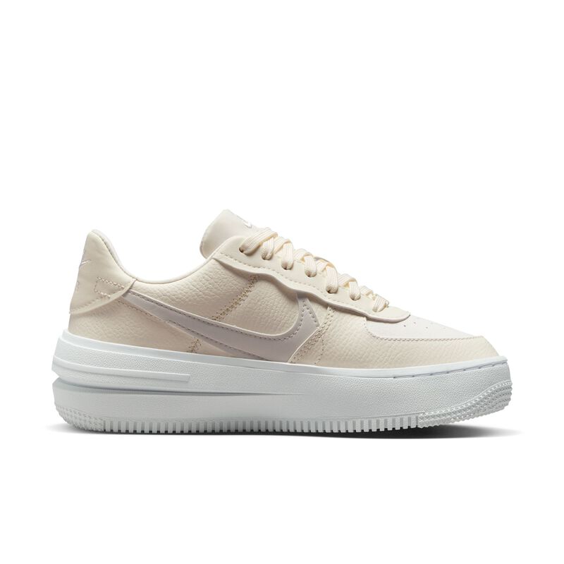 Nike Air Force 1 PLT.AF.ORM, Marfil pálido/Marrón ocre claro/Blanco/Blanco Cumbre, hi-res