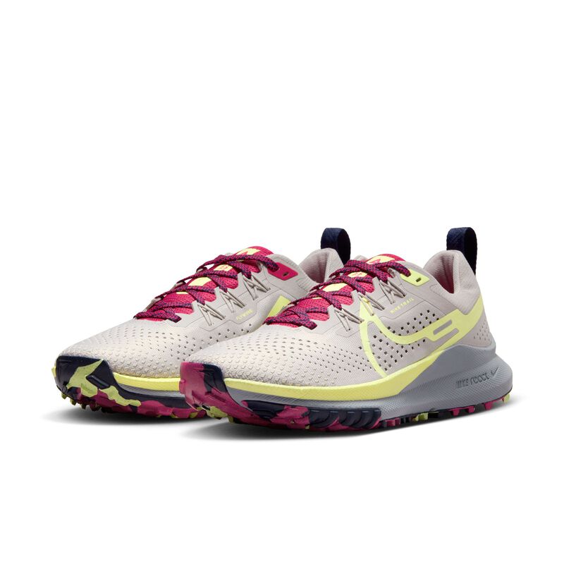 Nike React Pegasus Trail 4, Violeta platino/Morado tinta/Rosa feroz/Verde luminoso, hi-res