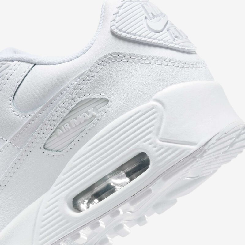 Nike Air Max 90, Blanco/Plata Metalizado/Blanco/Blanco, hi-res