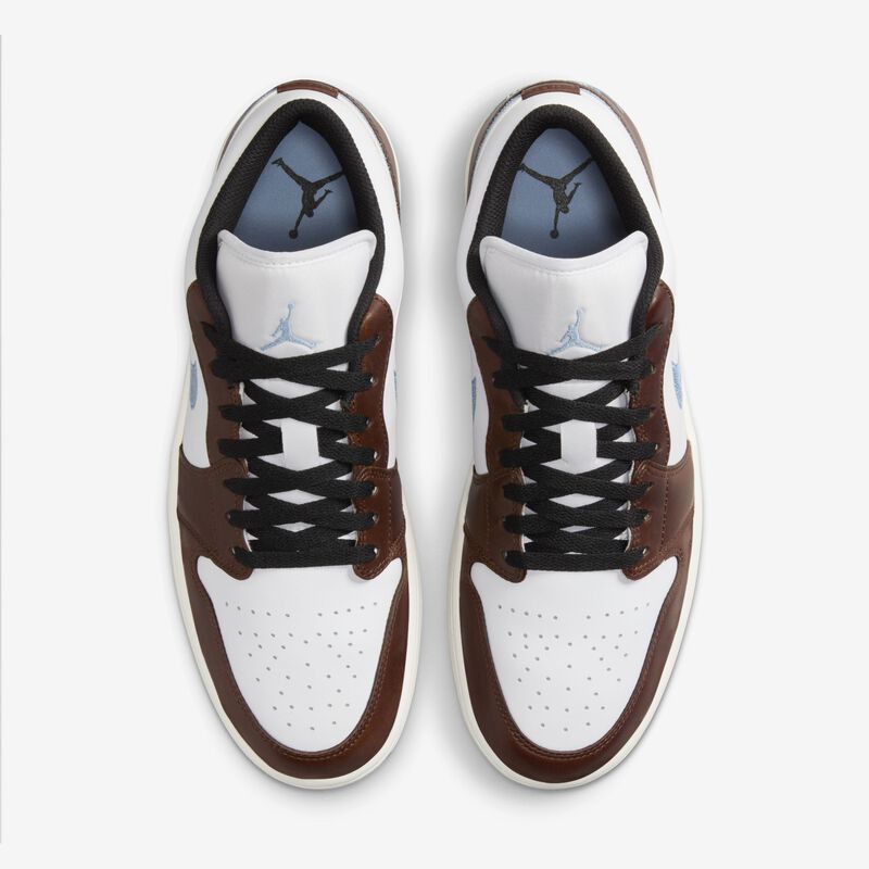 Air Jordan 1 Low SE, Blanco/Azul Gris-Negro-Vela, hi-res