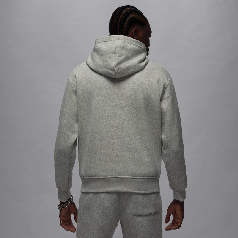 Jordan Brooklyn Fleece, Gris jaspeado/Blanco, hi-res