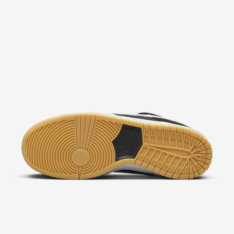 Nike SB Dunk Low Pro AA, Negro/Negro/Goma Marrón Claro/Blanco, hi-res