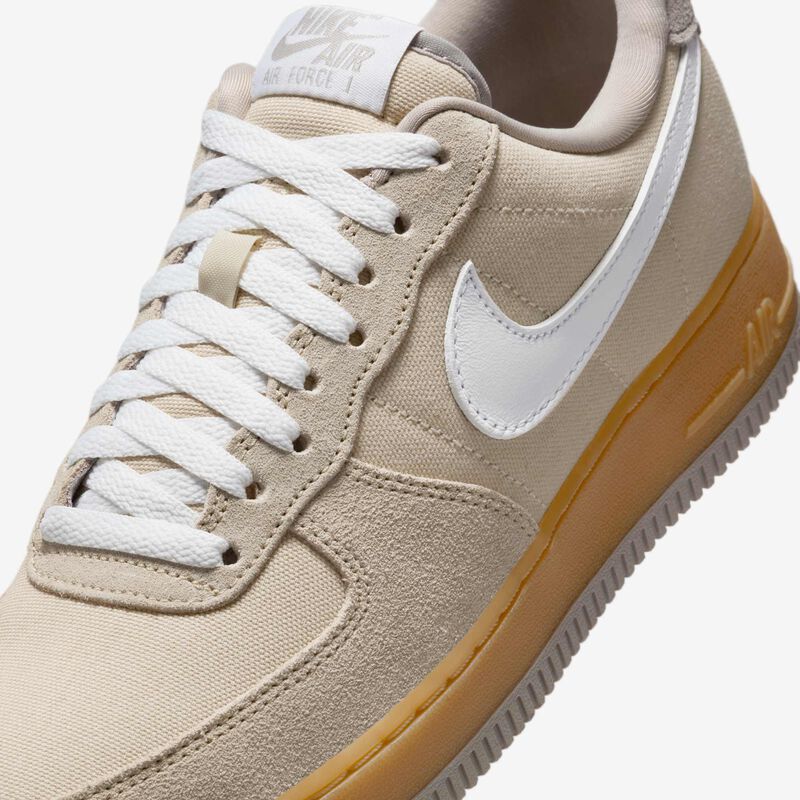 Nike Air Force 1 ’07, Caqui Claro/Amarillo Goma/Gris Universitario/Blanco, hi-res