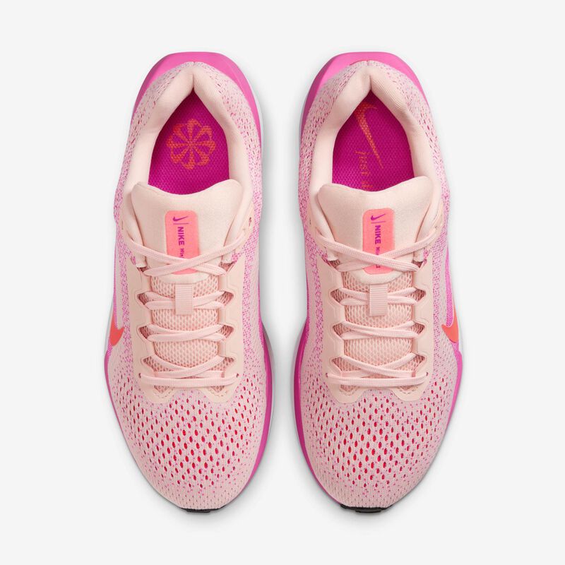 Nike Winflo 11, Coral lavado/Rosa fuego/Blanco/Carmesí brillante, hi-res