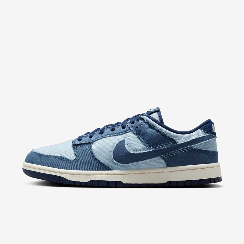 Nike Dunk Low Retro SE, Azul Marfil Claro/Azul Difuminado/Marfil Pálido/Marino Noche, hi-res