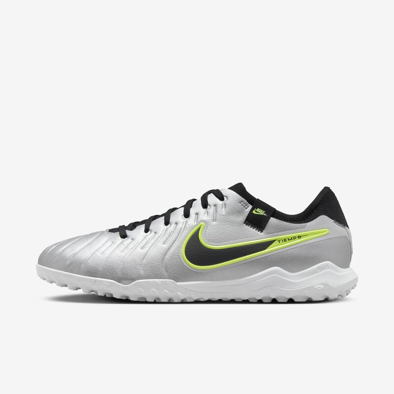 Nike Tiempo Legend 10 Pro, Plata Metalizada/Negro-Voltio, hi-res