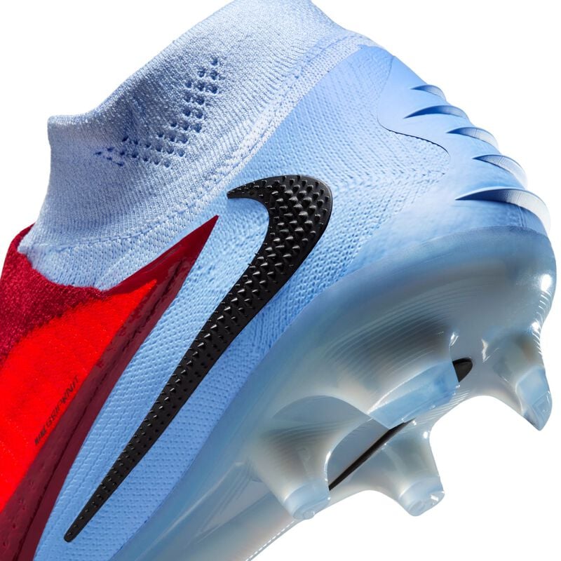 Nike Phantom 6 High Elite, Tinte Real/Negro Carmesí Brillante, hi-res