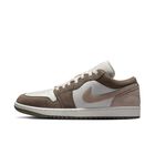Air Jordan&nbsp;1 Low, Gris oliva/Blanco cumbre/Marfil p&aacute;lido/Piedra enigma, hi-res