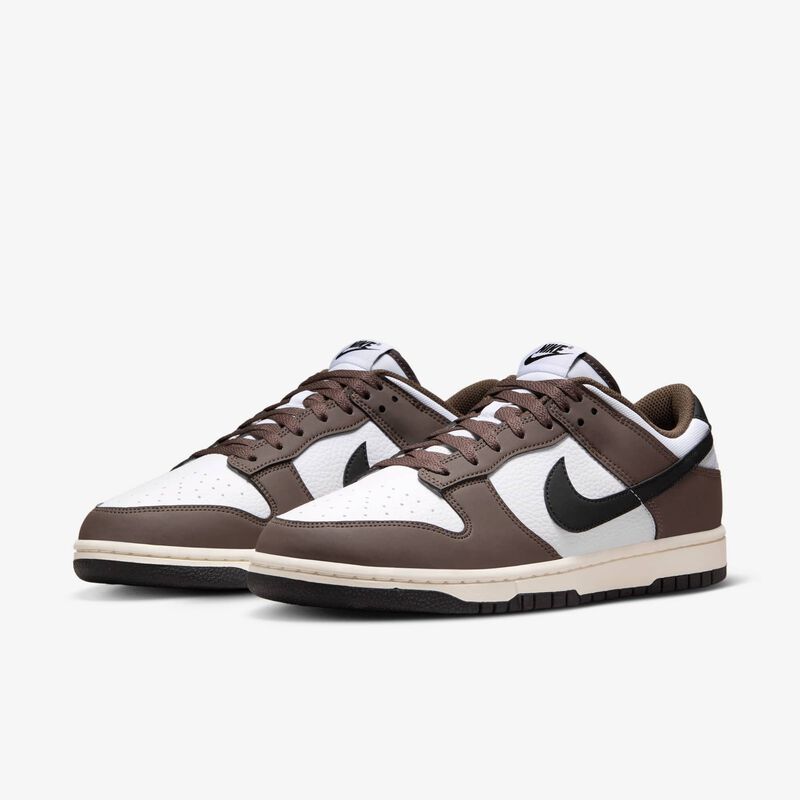 Nike Dunk Low, Marrón Barroco/Blanco/Vela/Negro, hi-res