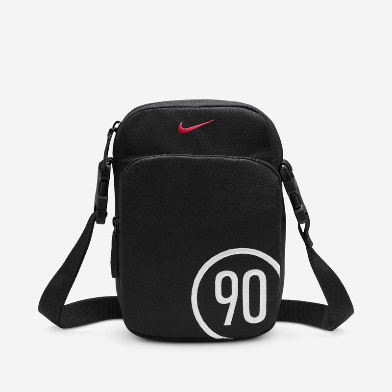 Nike Heritage Total 90, Negro/Negro/Rojo gimnasio, hi-res